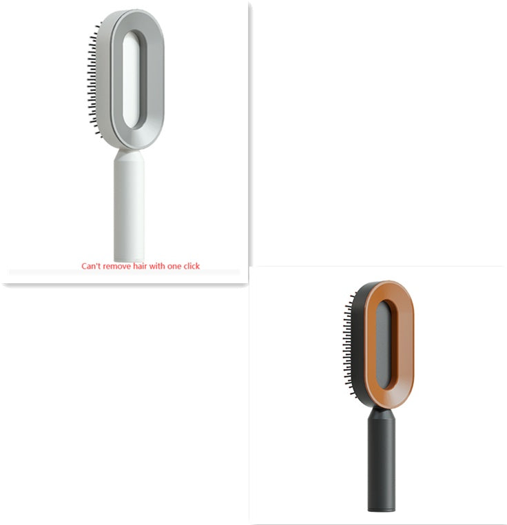 Self Cleaning Hairbrush 3D Air Cushion Detangling Brush Anti Static Scalp Massage No Pull Hair Comb