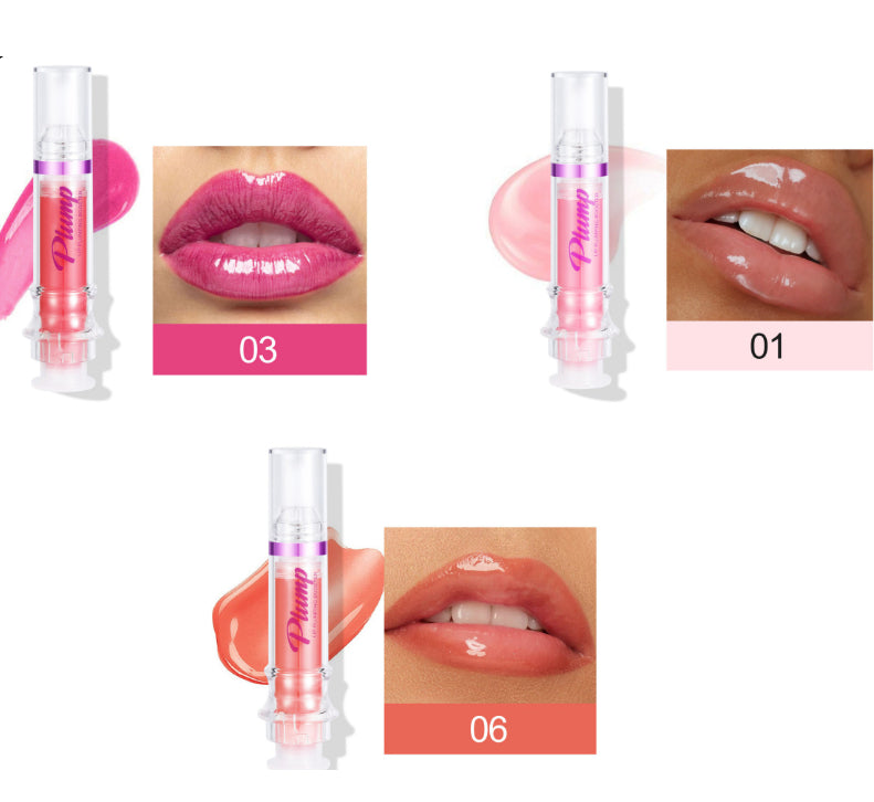 Lip Gloss Set 6 Colors Moisturizing Shiny Lip Gloss Long Lasting Hydrating Smooth Sexy Lip Makeup 5ml