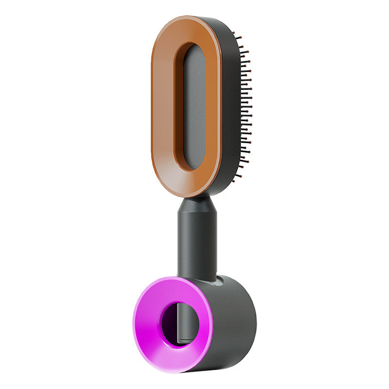 Self Cleaning Hairbrush 3D Air Cushion Detangling Brush Anti Static Scalp Massage No Pull Hair Comb
